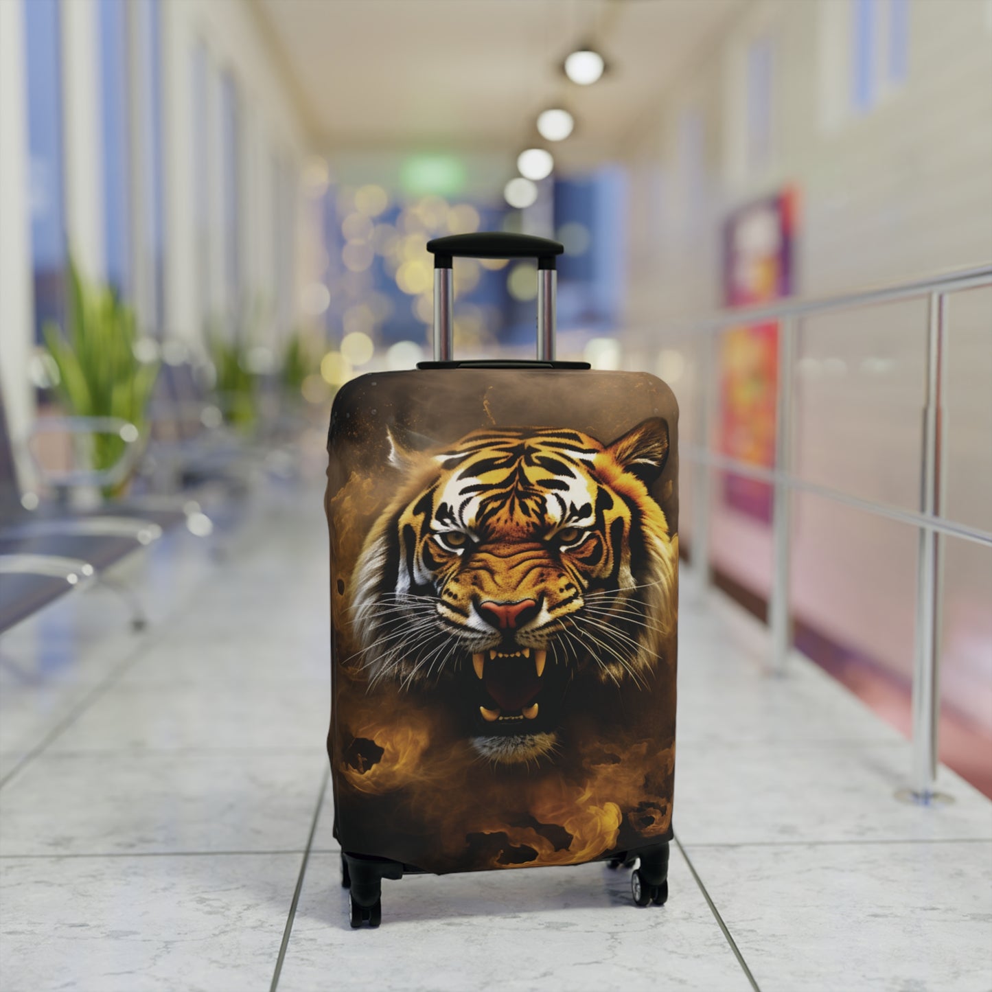 1901 Tiger Luggage Cover