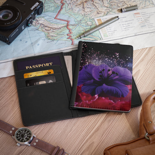 Violets Passport Holder