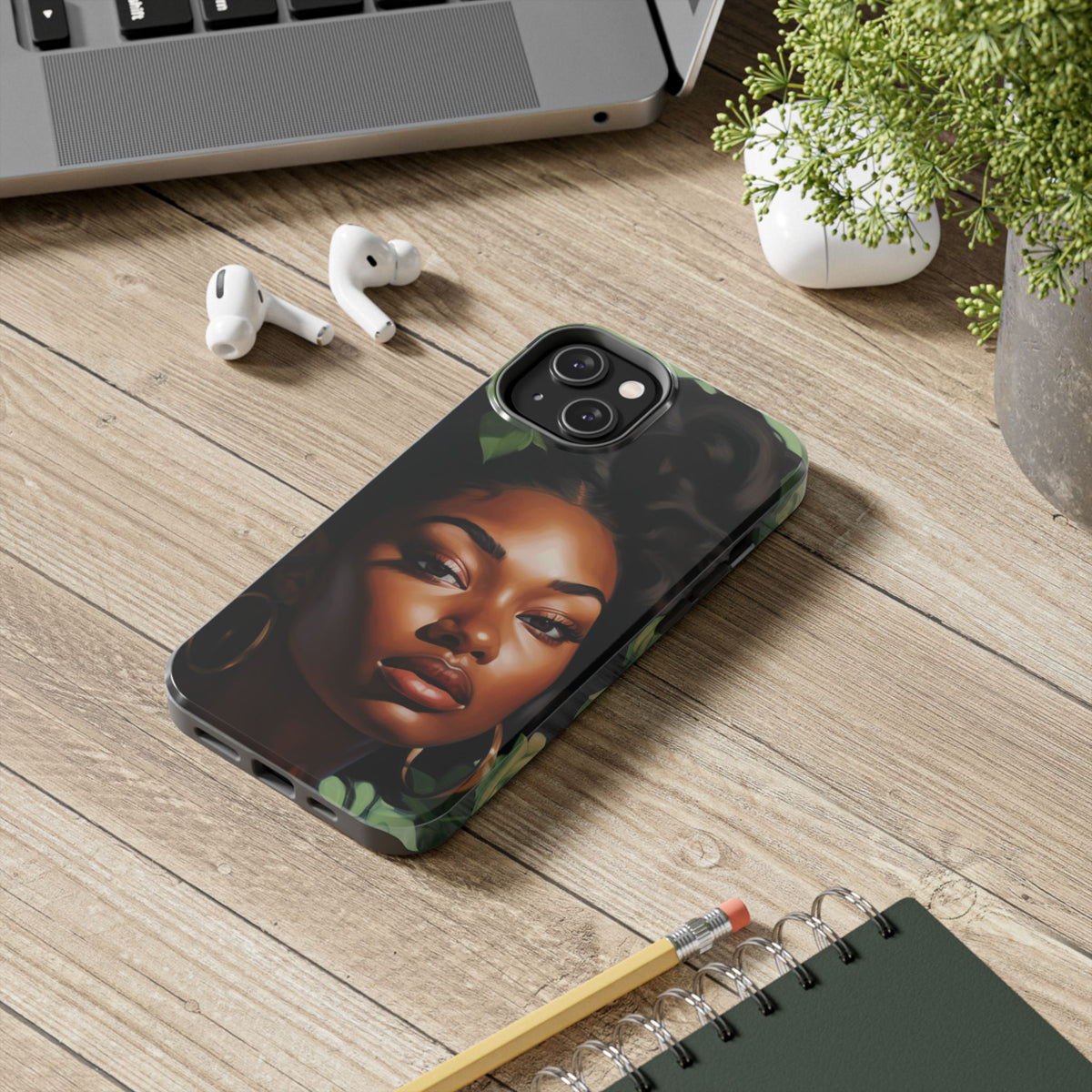 Emerald Elegance Tough Phone Case