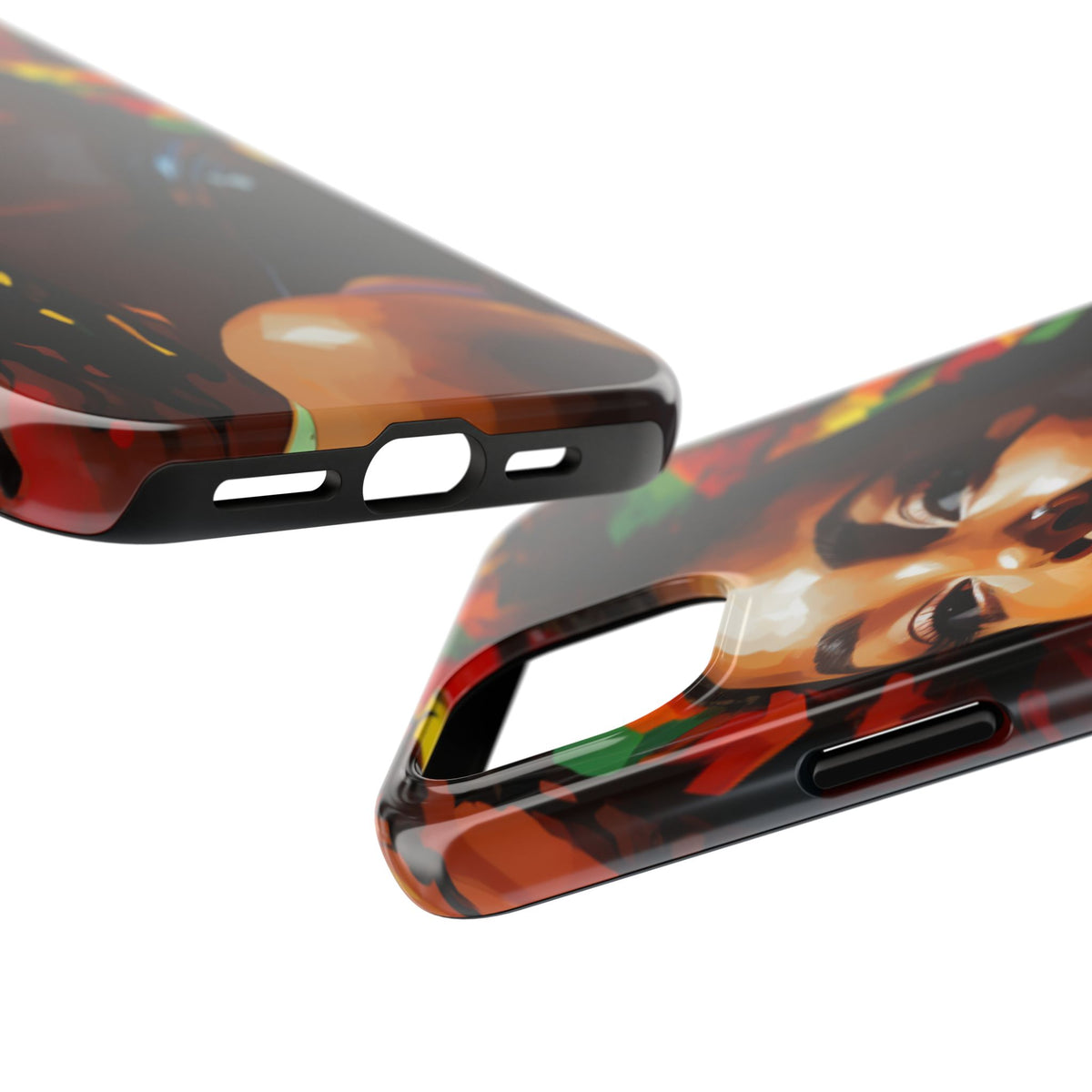 Beautiful Black Rasta Diva Tough Phone Case