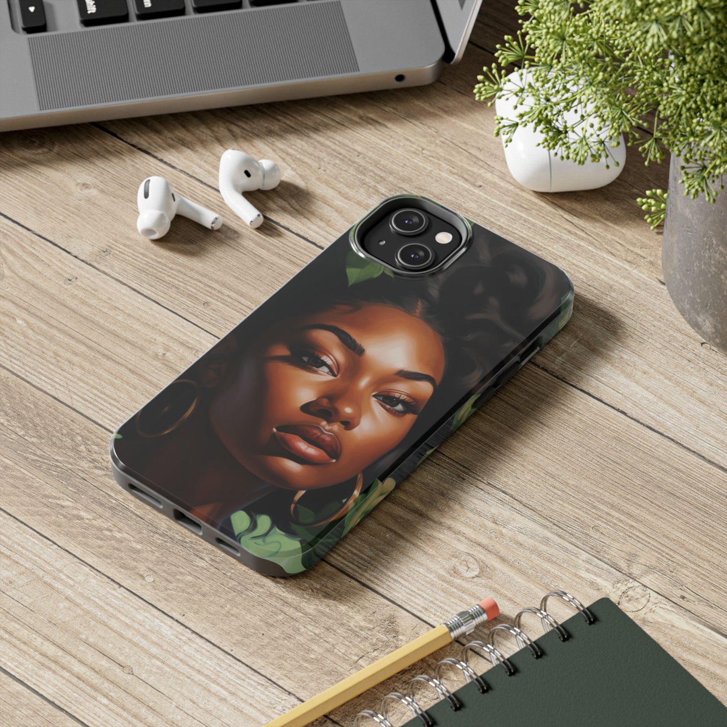 Emerald Elegance Tough Phone Case