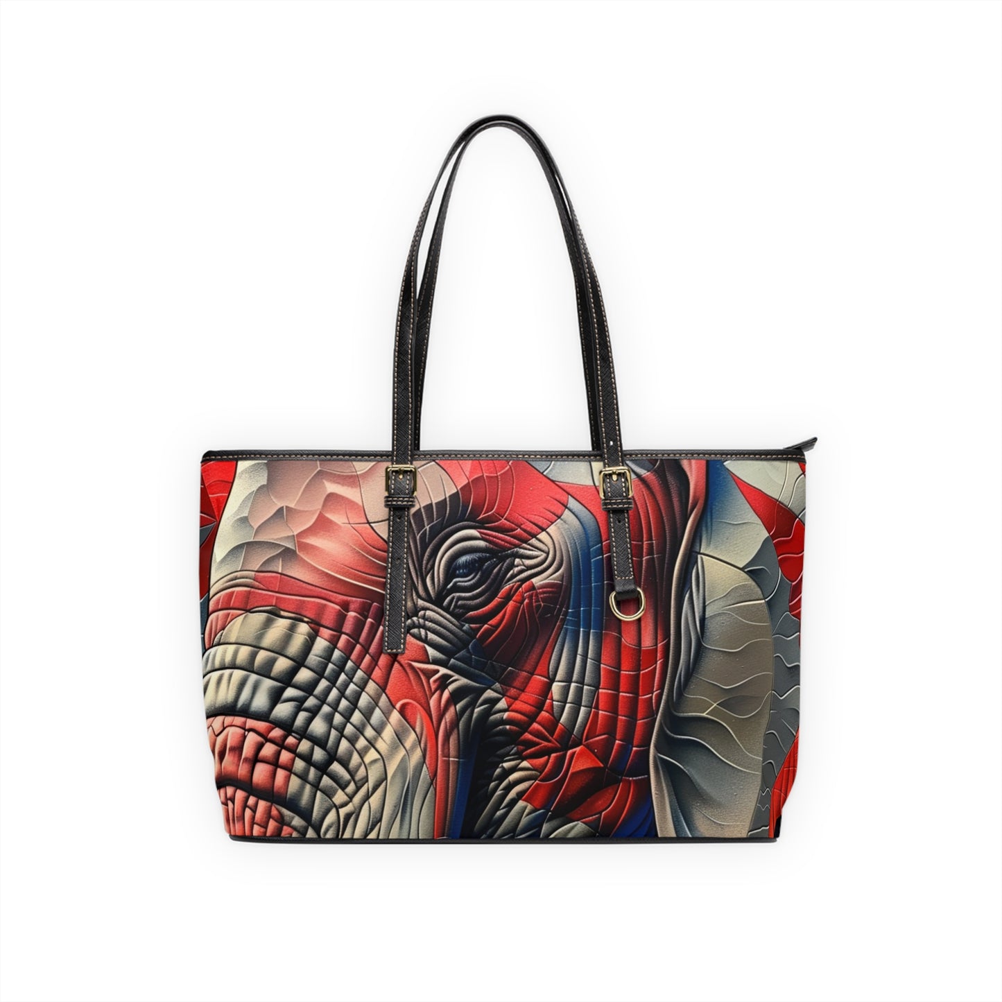 Red Elephant PU Leather Shoulder Bag
