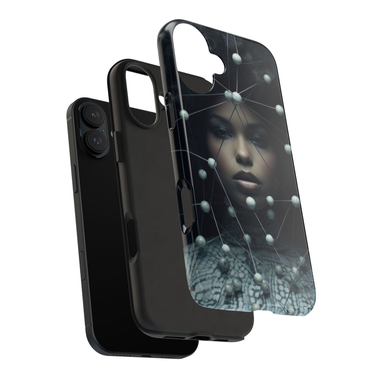 Futuristic Warrior Queen Tough Phone Case
