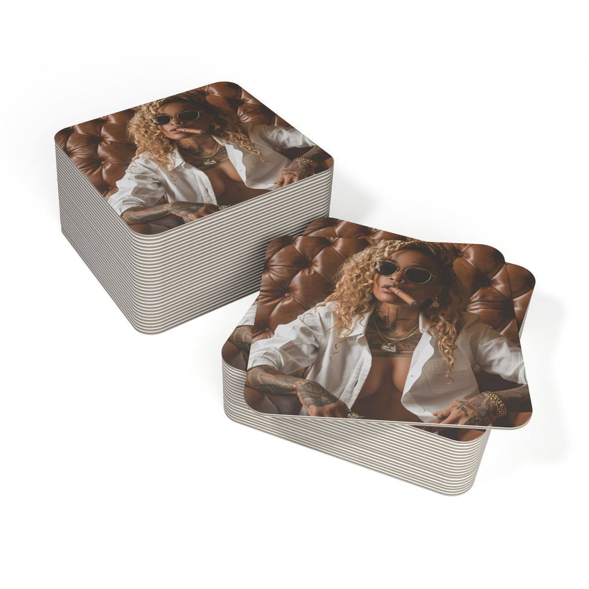 Ink & Ash Coasters - Set of 50 or 100